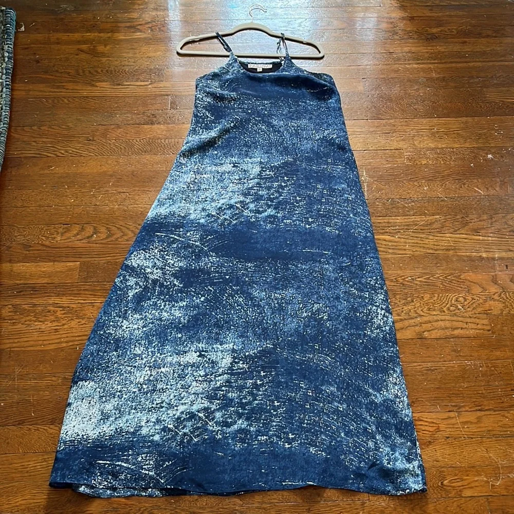 Partimi Hues of Blues Anthropologie Maxi Dress - Picture 3 of 11